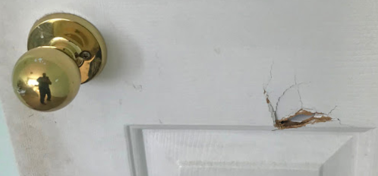 interior door hole repair Stuart