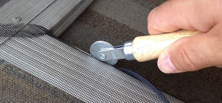 metal screen door repair in Stuart